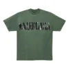 Tričko Tape Type, střední střih „Dark Green“ 739784TQVQ83004