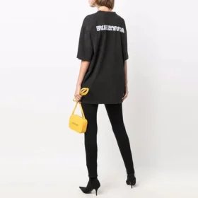 Tričko Turn Slit „Black“ 641655TLVB39034