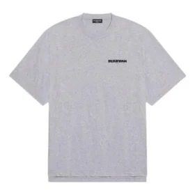 Tričko Turn Slit „Grey Black“ 675016TLVB31167