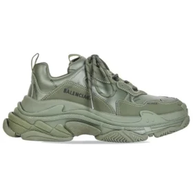 Triple S „Allover Logo – tmavě zelená“ 536737W2FA13510
