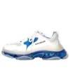 Triple S „Clear Sole – bílá, modrá“ 544351W09ON9169