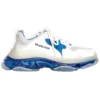 Triple S „Clear Sole – bílá, modrá“ 544351W09ON9169