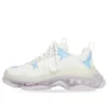 Triple S „Clear Sole – světle modrofialová“ 544351W2GA39944
