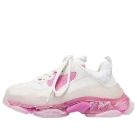 Triple S Clear Sole tenisky „White Pink“ 544351W09ON9025