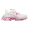 Triple S Clear Sole tenisky „White Pink“ 544351W09ON9025