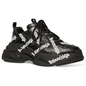 Tenisky Triple S s logem „Black“ 536737W2FAB1090