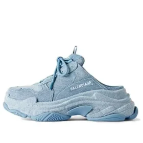 Triple S Pantofle „Blue“ 755686W2DEN4000