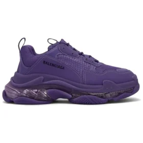 Triple S s průhlednou podrážkou „Deep Purple“ 541624W2GA16910
