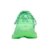 Triple S s průhlednou podrážkou „Neon Green“ 544351W2CF13801