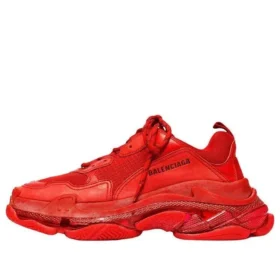 Triple S s průhlednou podrážkou „Red“ 541624W2CE16500