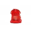 Triple S s průhlednou podrážkou „Red“ 541624W2CE16500