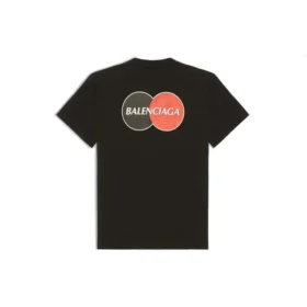 Uniformní potisk loga, retro, úzký střih, krátký rukáv, černá 612964TIV791000