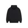 Unisex FW21 fleecová mikina s potiskem loga, dlouhý rukáv, s kapucí, černá 600583TKVI81070