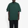 UNISEX tričko s potiskem, volný střih „Green“ 657059TKV973010