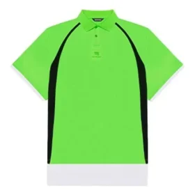 Unisexová vyšívaná polokošile FW21, zelená, 661507TKVA53007