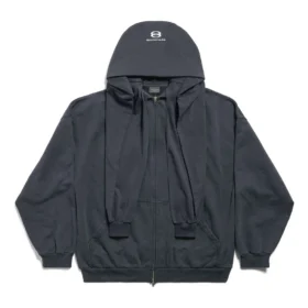 Unity Sports Icon mikina s kapucí a zipem, oversized „černá“ 794030TQVB24372