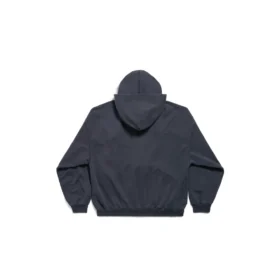 Unity Sports Icon mikina s kapucí a zipem, oversized „černá“ 794030TQVB24372