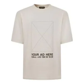VAŠE REKLAMA ZDE Oversized tričko „Beige“ 676589TLVF49054