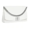 Velká taška Bb Soft s klopou „Optic White“ 7484882AAIY9001