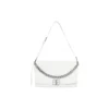 Velká taška Bb Soft s klopou „Optic White“ 7484882AAIY9001