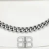 Velká taška Bb Soft s klopou „Optic White“ 7484882AAIY9001