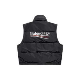 Vesta typu puffer „Cocoon“ s motivem Political Campaign „Black“ 762769TYD361000