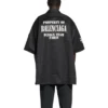Vlastnosti trička s krátkým rukávem Oversized „Black“ 704387TKP241000