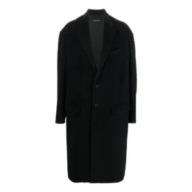 Vlněný kabát „Black“ 642221TMU151000