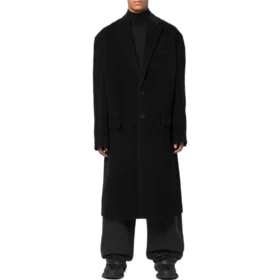 Vlněný kabát „Black“ 642221TMU151000