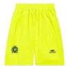 Volné fotbalové šortky „Neon Yellow“ 777709TPVW47110