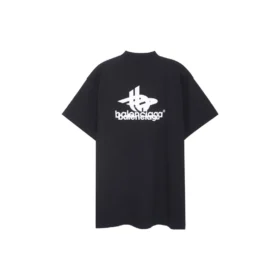 Vrstvené sportovní tričko Oversized „Black White“ 739028TPVF21070