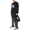 Vrstvené sportovní tričko s dlouhým rukávem Oversized „Black White“ 739027TPVF21070