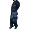 XXXL Mikina s kapucí a nášivkami, oversized „Black“ 720406TNVD91070