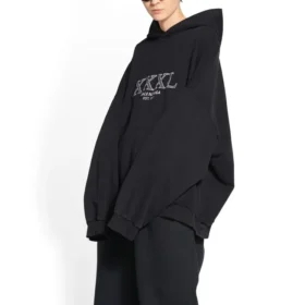 XXXL Oversized mikina s kapucí „Black White“ 713677TNVD91070