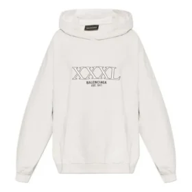 XXXL Oversized mikina s kapucí „Off White“ 713677TNVD99784