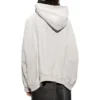 XXXL Oversized mikina s kapucí „Off White“ 713677TNVD99784